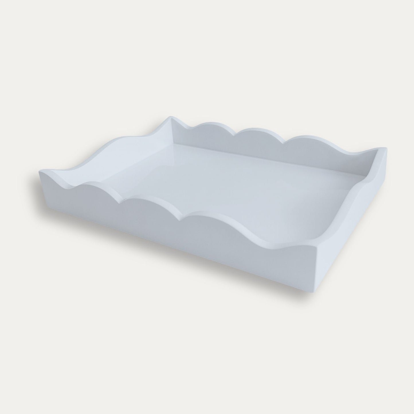 Scalloped Book Topper Tray