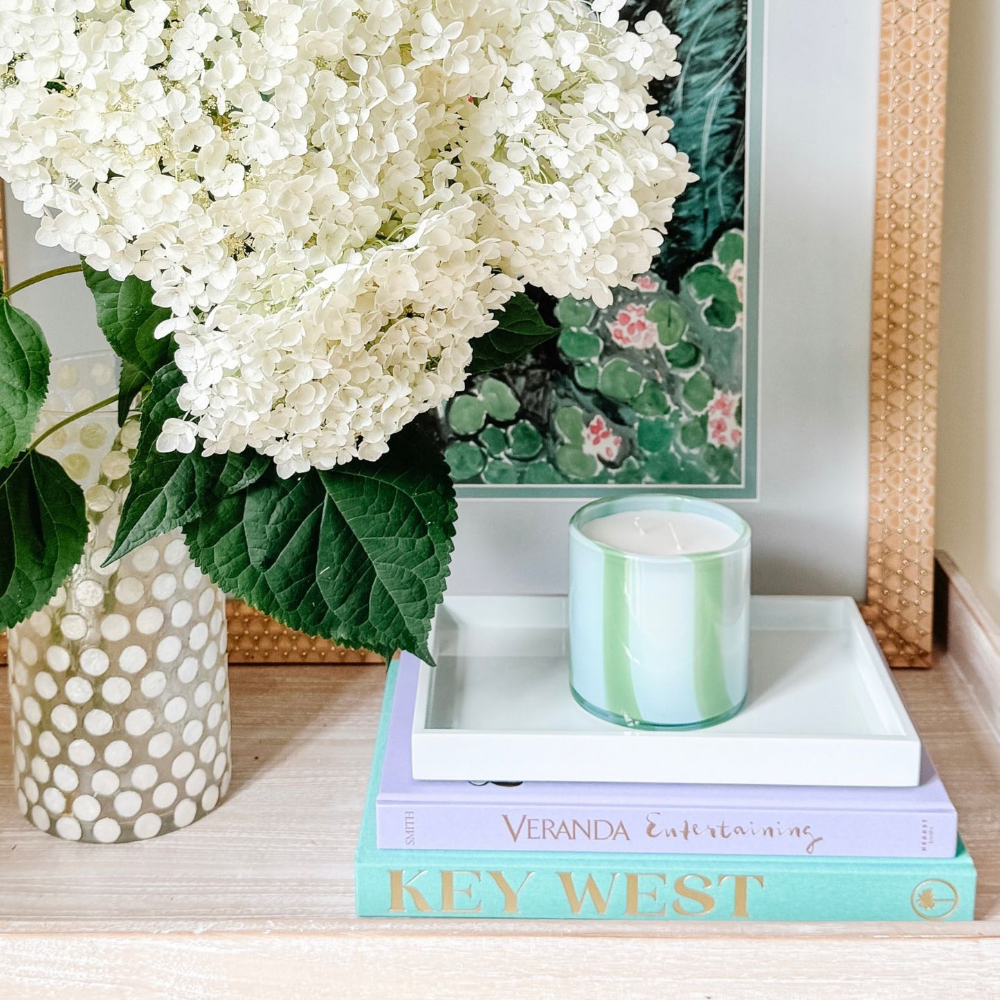 Serendipity Flat Top Book Topper Tray