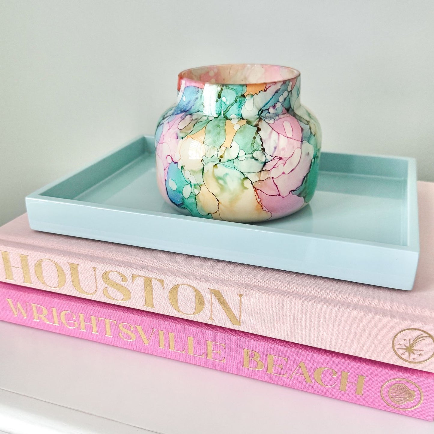 Serendipity Flat Top Book Topper Tray
