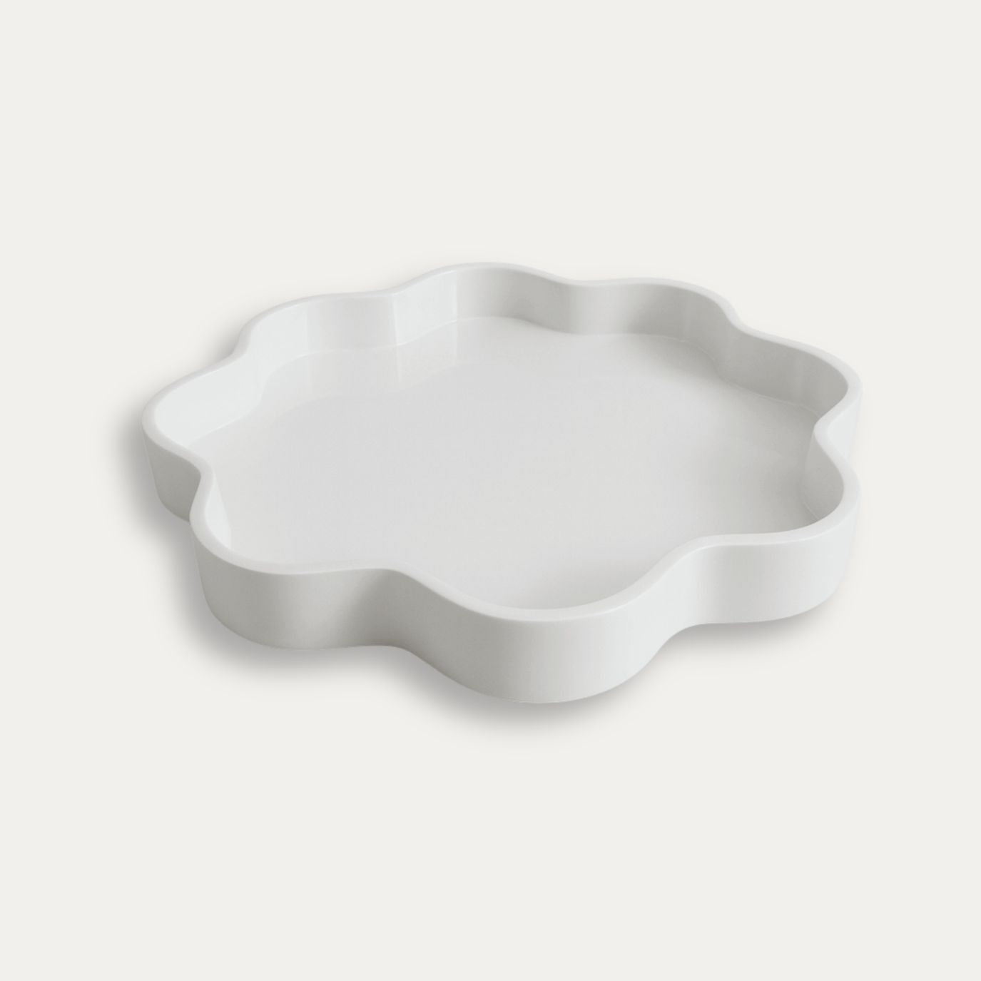 Lacquered Bloom Tray - Medium