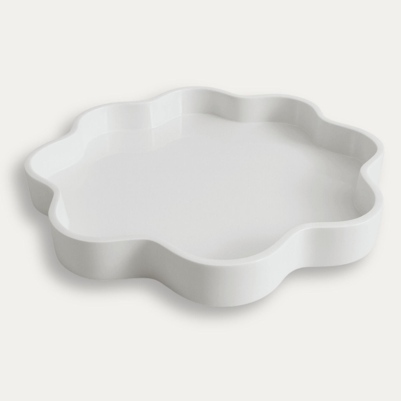 Lacquered Bloom Tray - Large