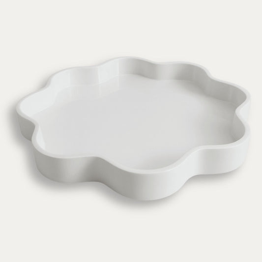 Lacquered Bloom Tray - Large