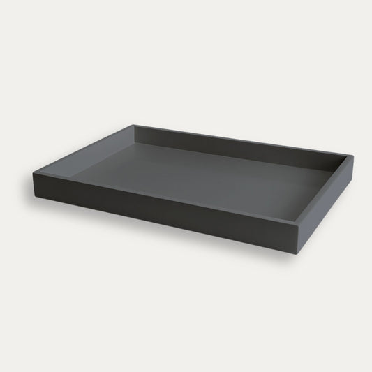 Classic Book Topper Tray - Dark Gray