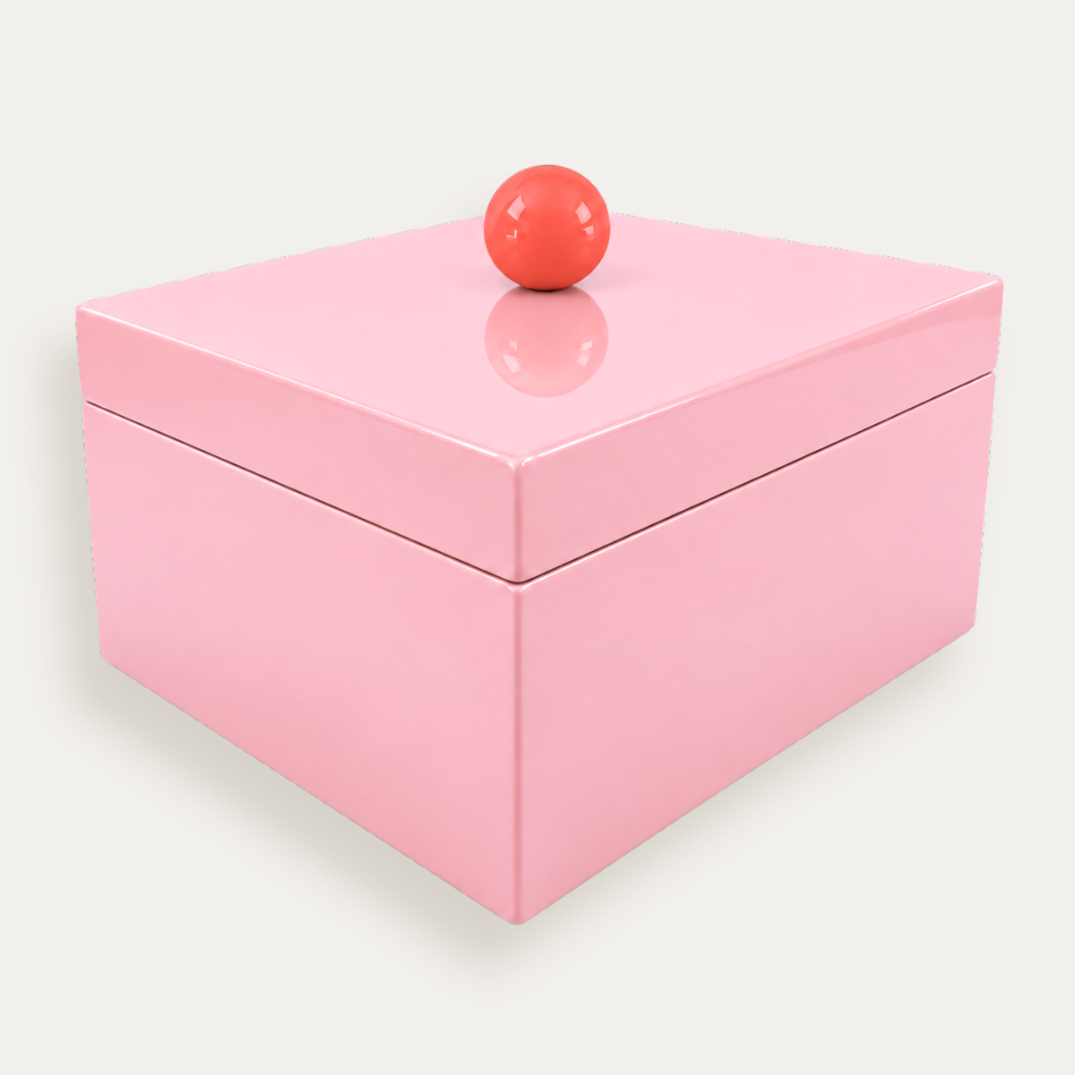 Lacquered Keepsake Box