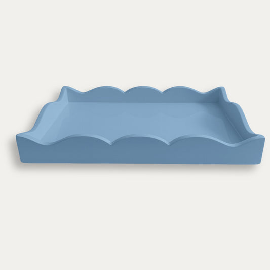 Scalloped Book Topper Tray