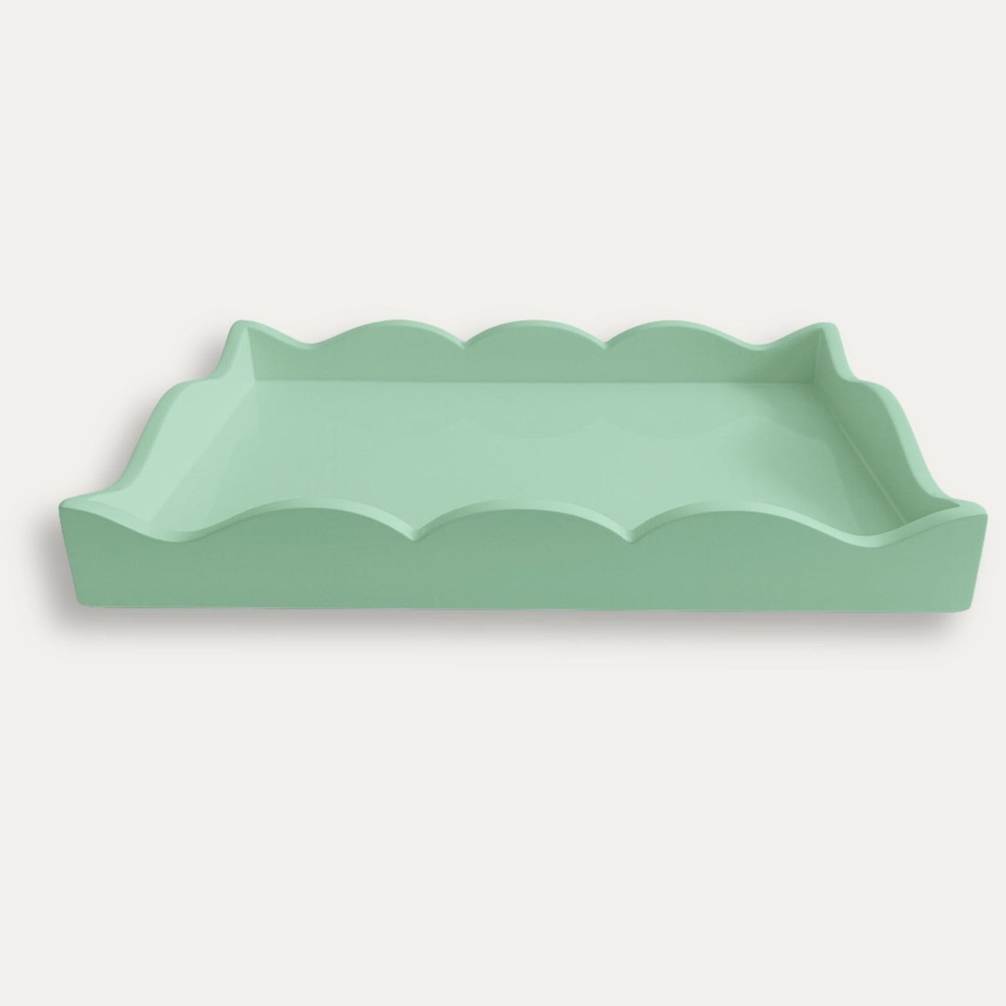Scalloped Book Topper Tray