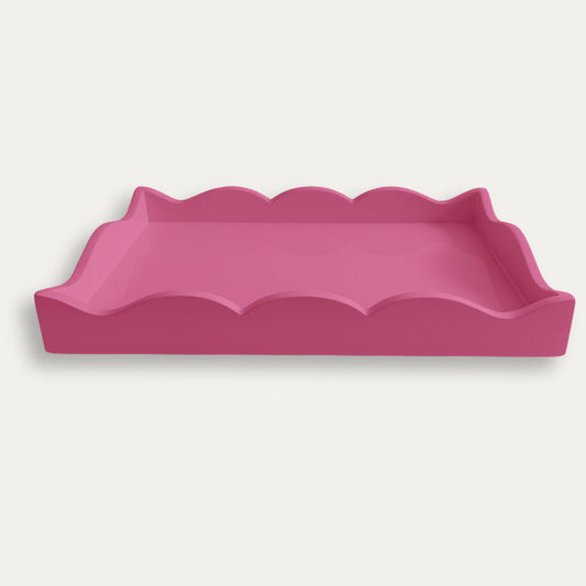 Scalloped Book Topper Tray