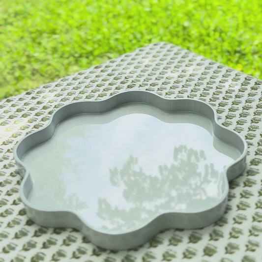 Lacquered Bloom Tray - Large